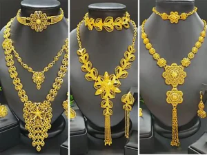 title% 2 سرویس طلا سرویس طلا | قیمت لحظهای انواع سرویس طلا عروس طرح جواهر و ...